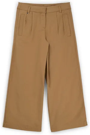 HUGO BOSS Pantaloni con fit comodo per bambini in morbido twill