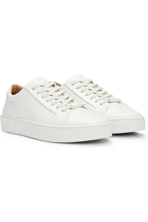 HUGO BOSS Sneakers low-top Gary in pelle con targhetta brandizzata sui lacci