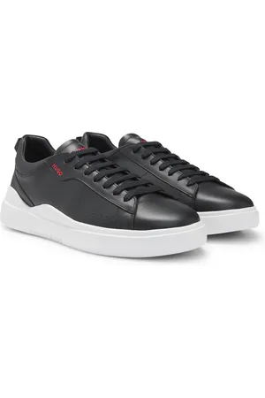 HUGO BOSS Sneakers in pelle liscia con suola preformata