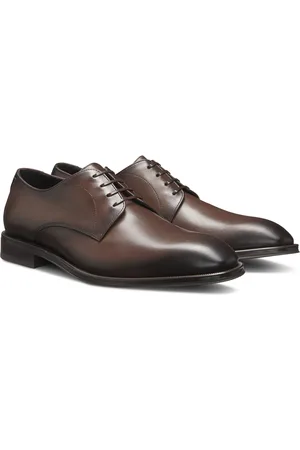HUGO BOSS Scarpe derby in pelle con impunture
