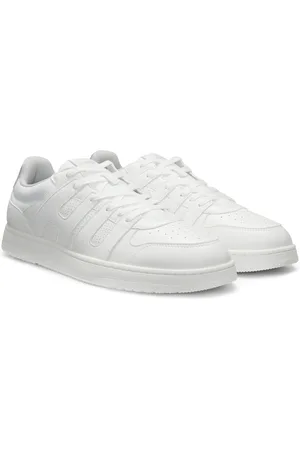 HUGO BOSS Sneakers in similpelle con tomaia brandizzata