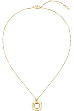 HUGO BOSS Collana con cerchio con logo