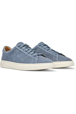 HUGO BOSS Sneakers in pelle scamosciata con suola in gomma