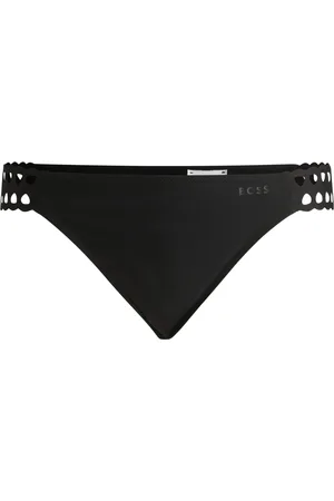 HUGO BOSS Slip per bikini con protezione SPF 50 e dettagli tagliati al laser