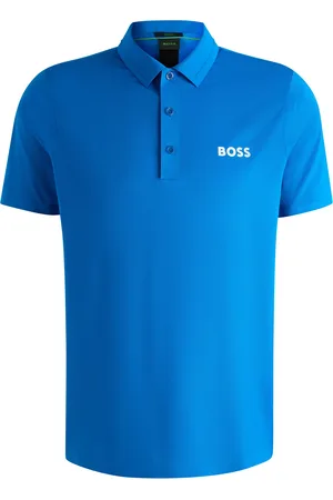 HUGO BOSS Polo slim fit sportiva con cuciture accoppiate