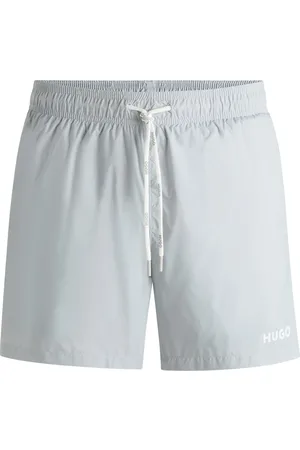HUGO BOSS Boxer da mare con fodera interna integrale e logo a contrasto