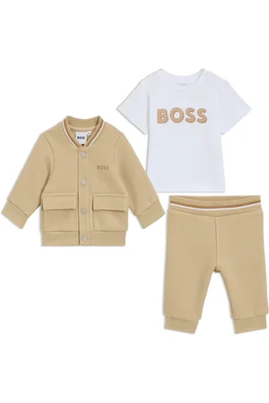 HUGO BOSS Tuta sportiva tre pezzi per neonati in confezione regalo