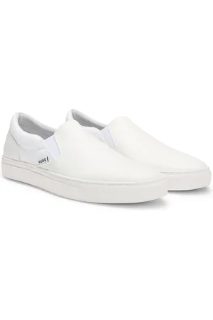 HUGO BOSS Scarpe slip-on con tomaia con logo