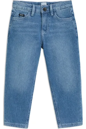 HUGO BOSS Jeans per bambini con fit morbido in denim