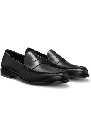 HUGO BOSS Mocassini penny in pelle liscia