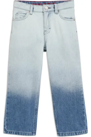 HUGO BOSS Jeans per bambini relaxed fit con lavaggio blu sfumato