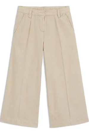 HUGO BOSS Pantaloni per bambini in lino e cotone