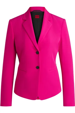 HUGO BOSS Blazer slim fit in materiale elasticizzato