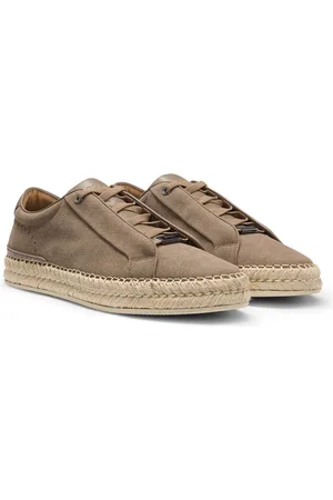 HUGO BOSS Sneakers Gary EXTRALIGHT in misto cotone con lacci nascosti