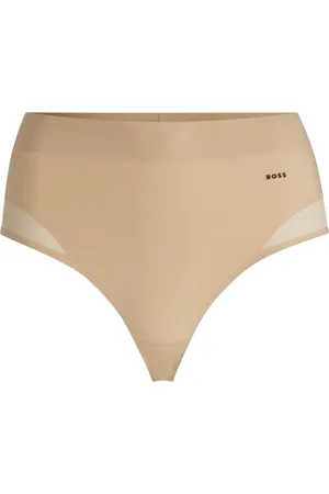 HUGO BOSS Tanga modellante a vita alta con dettagli in mesh