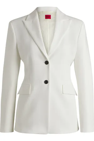 HUGO BOSS Blazer slim fit con bottoni a contrasto