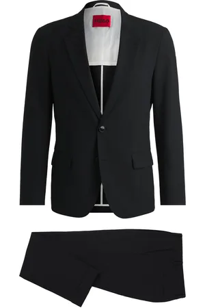 HUGO BOSS Abito slim fit in seersucker