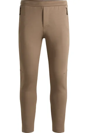 HUGO BOSS Pantaloni della tuta elasticizzati con fori tagliati al laser