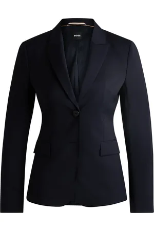 HUGO BOSS Blazer regular fit in lana vergine