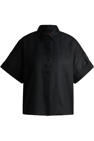 HUGO BOSS Camicetta oversize in ramiè