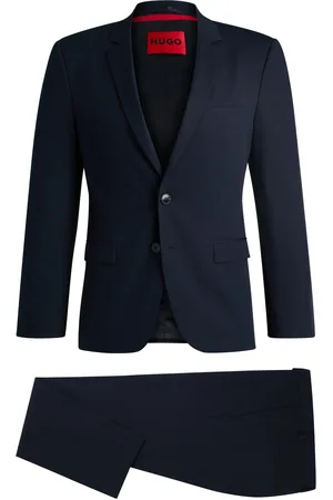 HUGO BOSS Abito extra slim fit in cotone elasticizzato