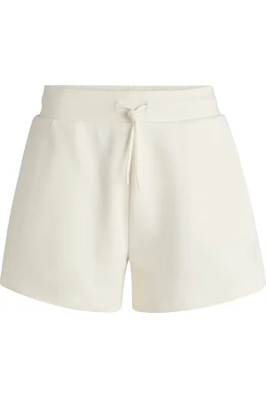 HUGO BOSS Shorts in terry di cotone con logo Happy