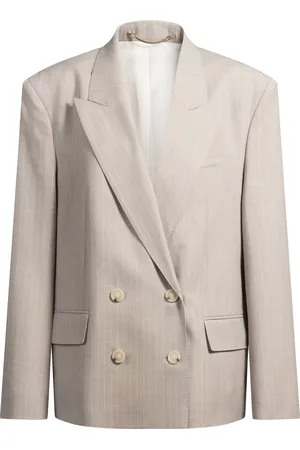 HUGO BOSS Giacca oversize in tessuto realizzato in Italia