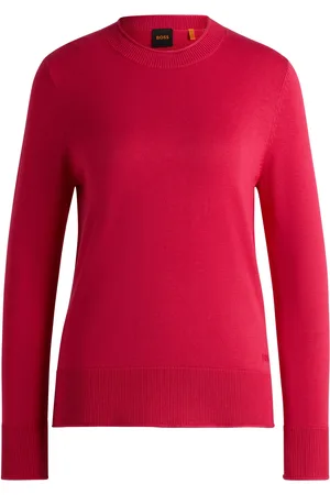 HUGO BOSS Maglione con bordini arrotolati