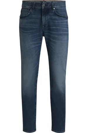 HUGO BOSS Jeans con fit affusolato in comodo denim elasticizzato