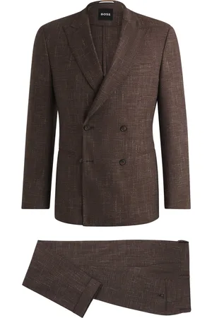 HUGO BOSS Abito due pezzi in tweed a motivi