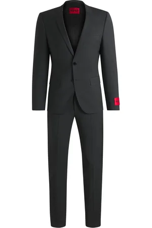 HUGO BOSS Abito extra slim fit in misto lana