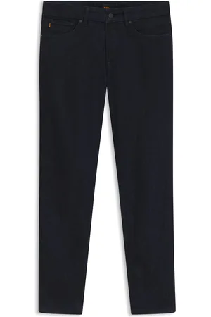 HUGO BOSS Maine Jeans regular fit in comodo denim elasticizzato indaco scuro