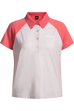 HUGO BOSS Polo a blocchi di colore con logo