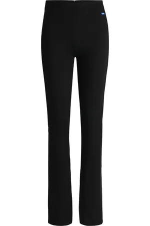 HUGO BOSS Pantaloni regular fit in jersey elasticizzato