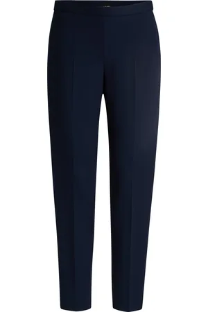 HUGO BOSS Pantaloni regular fit con piega sulla parte anteriore