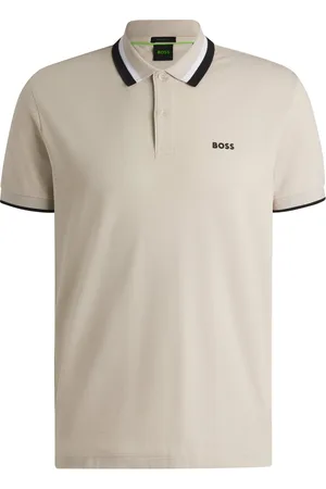HUGO BOSS Polo sportiva Paddy con righe a contrasto