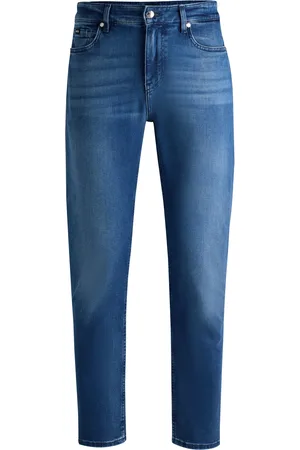 HUGO BOSS Maine Jeans regular fit in denim morbido al tatto