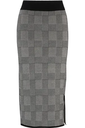 HUGO BOSS Gonna a tubino in maglia jacquard