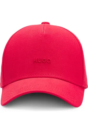 HUGO BOSS Cappellino in twill di cotone con logo ricamato