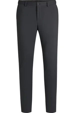 HUGO BOSS Pantaloni slim fit in tessuto elasticizzato ad alte prestazioni lavabile