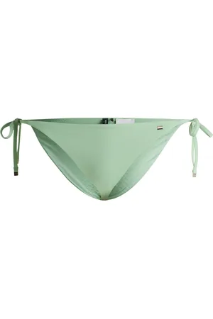 HUGO BOSS Slip per bikini con lacci laterali e protezione SPF 50