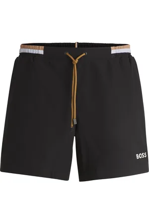 HUGO BOSS Boxer da mare in tessuto ripstop con logo a contrasto