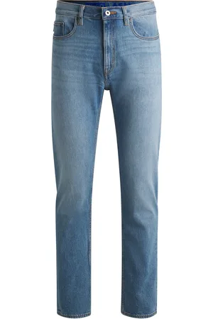 HUGO BOSS Jeans slim fit in comodo denim elasticizzato blu