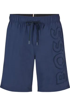 HUGO BOSS Boxer da mare con fodera interna integrale e ricamo con logo 3D