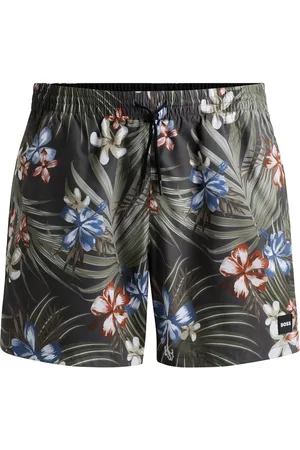 HUGO BOSS Boxer da mare con fodera interna integrale e stampa della stagione