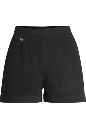 HUGO BOSS Shorts dalla linea svasata in cotone elasticizzato manopesca
