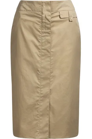 HUGO BOSS Gonna in cotone elasticizzato con tasca