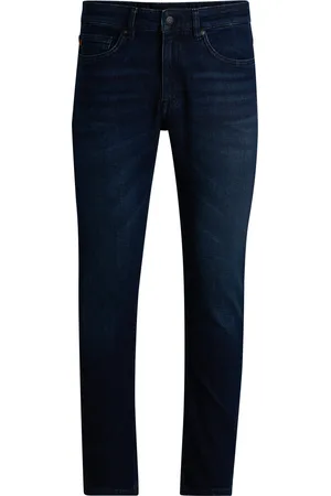 HUGO BOSS Jeans Delaware slim fit in comodo denim elasticizzato blu