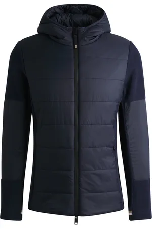 HUGO BOSS Giubbotto da equitazione idrorepellente con dettagli in pile