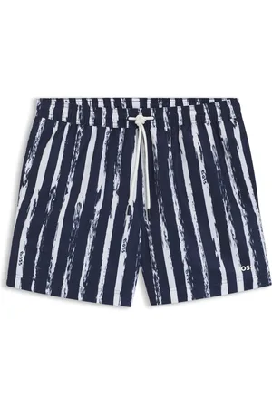 HUGO BOSS Boxer da mare stampati con logo